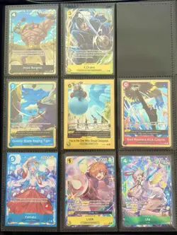 One Piece Binder Collection - Alt Arts, Alt Leaders & SEC - ENGLISH 62 Card LOT - Image 4
