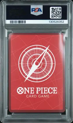 Shanks (2025 PSA Magazine Promo) OP09-001 One Piece Promotion Cards Foil PSA 10 - Image 2