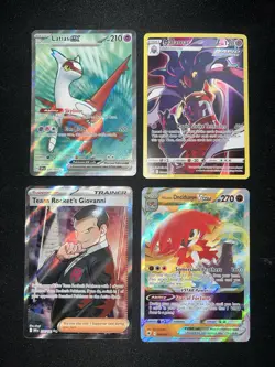 4 Card Lot Pokemon Card Collection Tcg Full Arts Holos NM+ - Image 3