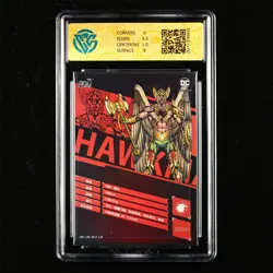 CCG Mint 9 KAYOU 2023 DC Comics CCG Card CHN DC-JS-017 Hawkman - Image 3