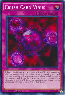 Crush Card Virus - SDKS-EN031 - Common - 1st Edition Near Mint Structure Deck: S - Image 1