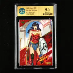 CCG GemMint 9.5 KAYOU 2023 DC Comics CCG Card CHN DC-JS-016 Wonder Woman - Image 1