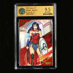 CCG GemMint 9.5 KAYOU 2023 DC Comics CCG Card CHN DC-JS-016 Wonder Woman - Image 2