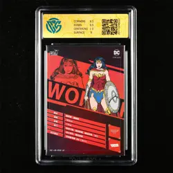 CCG GemMint 9.5 KAYOU 2023 DC Comics CCG Card CHN DC-JS-016 Wonder Woman - Image 3