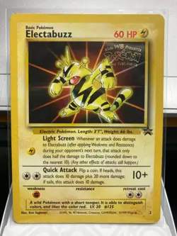 Non-Holo Vintage WOTC/Nintendo Pokemon Black Star Promo Card - You Pick "Styles" - Image 4
