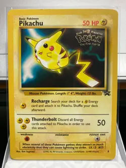 Non-Holo Vintage WOTC/Nintendo Pokemon Black Star Promo Card - You Pick "Styles" - Image 5