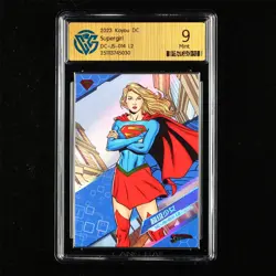 CCG Mint 9 KAYOU 2023 DC Comics CCG Card CHN DC-JS-014 Supergirl - Image 1
