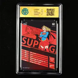 CCG Mint 9 KAYOU 2023 DC Comics CCG Card CHN DC-JS-014 Supergirl - Image 3
