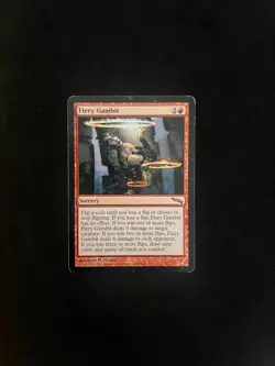Fiery Gambit [Mirrodin] Magic MTG Cards HP - Image 1