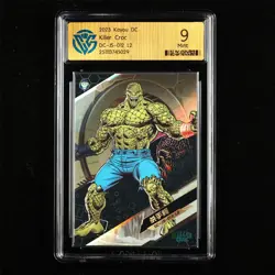 CCG Mint 9 KAYOU 2023 DC Comics CCG Card CHN DC-JS-012 Killer Croc - Image 1