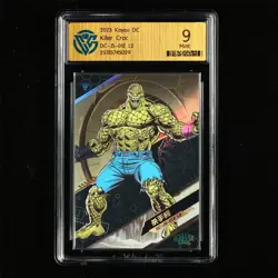 CCG Mint 9 KAYOU 2023 DC Comics CCG Card CHN DC-JS-012 Killer Croc - Image 2