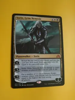 Sorin, Grim Nemesis. SOI Mythic Planeswalker Magic the Gathering Card. - Image 4