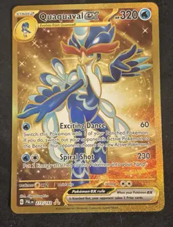 Pokemon TCG Quaxly Scarlet & Violet Paldea Evolved Holo Card 273/193 Pack Fresh - Image 1