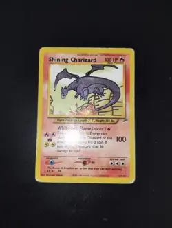 Shining Charizard 107/105 Pokemon Neo Destiny Holo Card- HP Condition 107/105 - Image 2