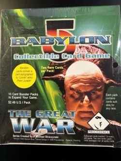 Babylon 5 Collectible Card Game CCG Great War Booster Box New Factory Sealed - Image 1
