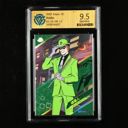 CCG GemMint 9.5 KAYOU 2023 DC Comics CCG Card CHN DC-JS-010 Riddler - Image 1