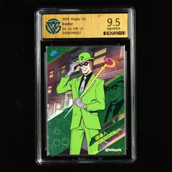 CCG GemMint 9.5 KAYOU 2023 DC Comics CCG Card CHN DC-JS-010 Riddler - Image 2