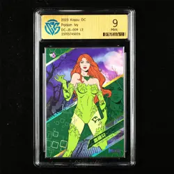 CCG Mint 9 KAYOU 2023 DC Comics CCG Card CHN DC-JS-009 Poison Ivy - Image 1