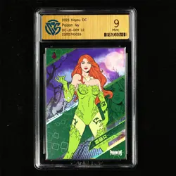 CCG Mint 9 KAYOU 2023 DC Comics CCG Card CHN DC-JS-009 Poison Ivy - Image 2