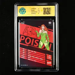 CCG Mint 9 KAYOU 2023 DC Comics CCG Card CHN DC-JS-009 Poison Ivy - Image 3
