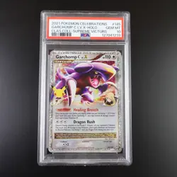 PSA 10 Garchomp C LV X 145 Pokemon Celebrations Classic Collection Graded Card - Image 1