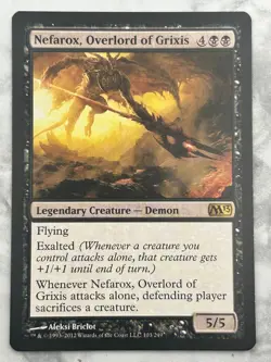 Nefarox , Overlord of Grixis - MTG Magic the Gathering - NM - Image 1