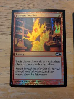 MTG Pyretic Ritual Foil, Burning Inquiry Foil, Price of Progress, NM, see desc - Image 2