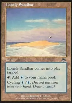 *MRM* FR/VF 4x Banc de Sable Isole - Lonely Sandbar MTG ONS - Image 1