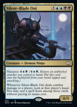 Silent-Blade Oni [Streets of New Capenna Commander] - Image 1