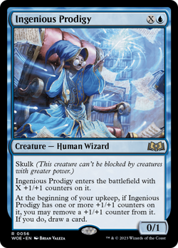 Ingenious Prodigy [Wilds of Eldraine] - Image 1