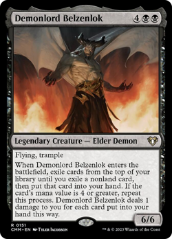 Demonlord Belzenlok [Commander Masters] - Image 1