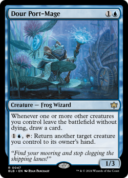 Dour Port-Mage [Bloomburrow] - Image 1