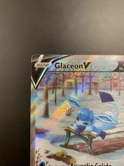 Pokemon TCG GLACEON V 175/203 Evoluzioni Eteree - 2021 ITA ITALIANO Back Rovinat - Image 2