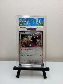 BGS 9 Mawile STAFF Promo #039 2023 Pokemon Obsidian Flames Prerelease Beckett - Image 1