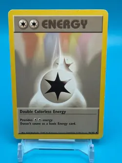 Double Colorless Energy - Base Set #96 - Vintage Pokemon Card TCG Lightly Played - Image 1