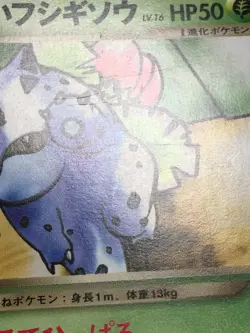 Dark Ivysaur Pokemon 2001 Trainers Magazine Vol.10 Promo Japanese 002 EX- - Image 3