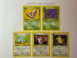Pokemon Karten • Pokemon Sammlung • Team Rocket Set • Vintage • 1. Edition ~ NM - Image 4