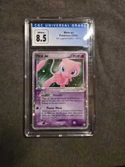 Pokemon CGC 8,5 MEW EX Holo 88/92 Pokemon Set Ex Legend Maker Eng - Image 1