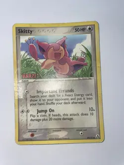 Pokemon Card Skitty 64/92 Kraze Club Promo Non Holo Legend Maker STAMPED LP/HP - Image 1