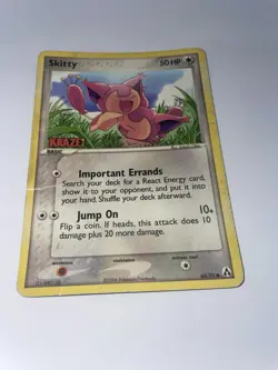 Pokemon Card Skitty 64/92 Kraze Club Promo Non Holo Legend Maker STAMPED LP/HP - Image 2