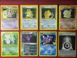 Pokemon Karten Sammlung - Vintage Holo Karten ~ Base Set Dschungel Neo Genesis - Image 1