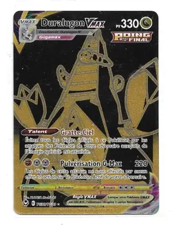 CARTE POKEMON DURALUGON VMAX TG30/TG30 330 PV EPEE ET BOUCLIER TEMPETE ARGENTEE - Image 1