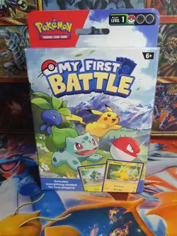 ​My First Battle (Pikachu & Bulbasaur)​​ 2023 - Image 1