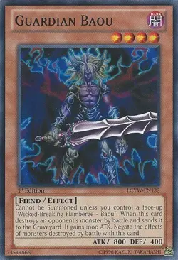 Guardian Baou - LCYW-EN132 - Common - Unlimited Edition Near Mint Legendary Coll - Image 1