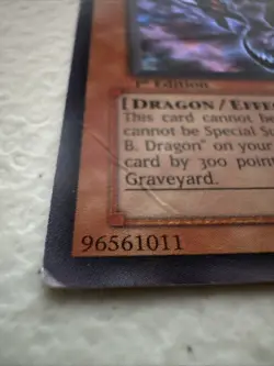 Yugioh! LP Red-Eyes Darkness Dragon - SD1-EN001 - Ultra Rare - 1st Edition Light - Image 2