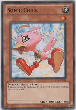 Sonic Chick - DP10-EN001 - Common - Unlimited Edition Near Mint Duelist Pack 12: - Image 1