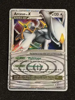 NM Arceus Lv. X 94/99 - Holo Rare Card - Arceus - Pokemon TCG - Image 1