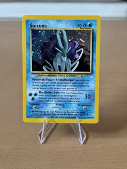 Suicune 14/64 (German) Neo Revelation Holo Rare Pokemon Card - Image 1