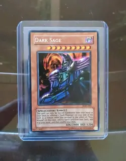 Yu-Gi-Oh! Dark Sage DOD-002 Secret Rare Holo Moderately Played Card - Image 1