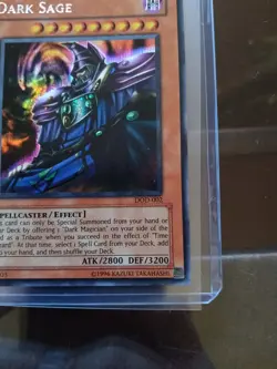 Yu-Gi-Oh! Dark Sage DOD-002 Secret Rare Holo Moderately Played Card - Image 5